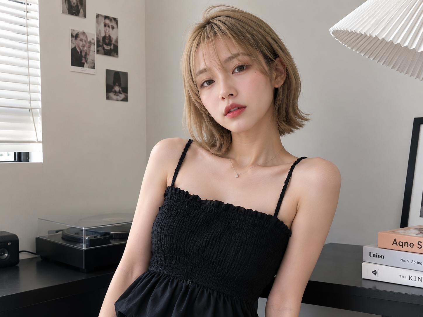 大学生の女性